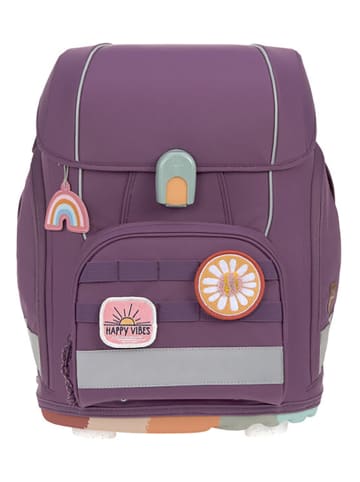 Lässig 7tlg. Schulranzen-Set "Unique" in Violett