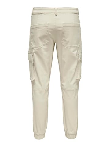 ONLY & SONS Cargohose in Beige