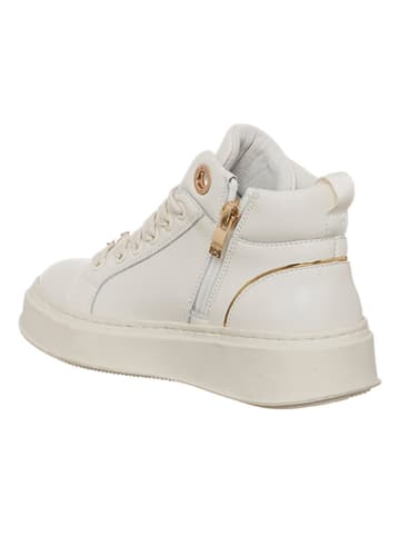 Patrizia Pepe Leren sneakers wit