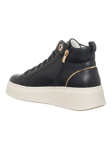 Patrizia Pepe Leren sneakers zwart