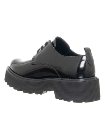 Patrizia Pepe Leder-Schnürschuhe in Schwarz