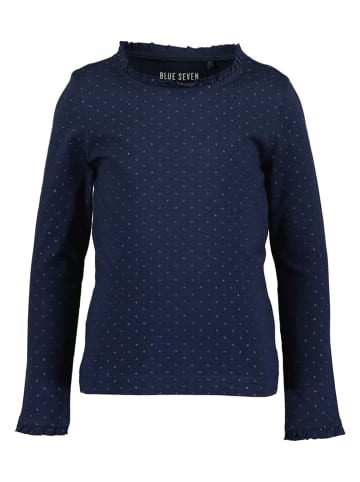 Blue Seven Longsleeve in Dunkelblau