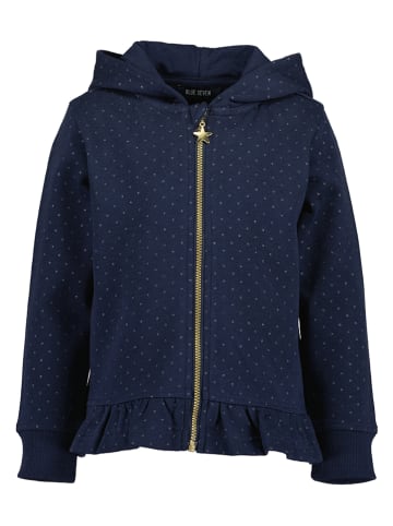 Blue Seven Sweatjacke in Dunkelblau