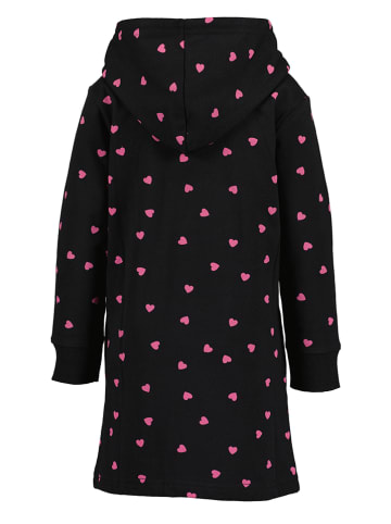 Blue Seven Kleid in Schwarz/ Pink