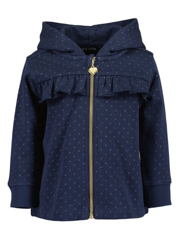 Blue Seven Sweatjacke in Dunkelblau