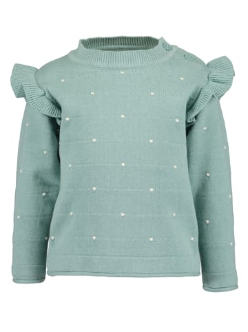 Blue Seven Pullover in Grün