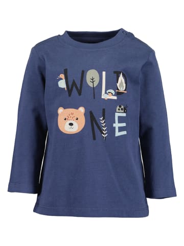 Blue Seven Longsleeve donkerblauw
