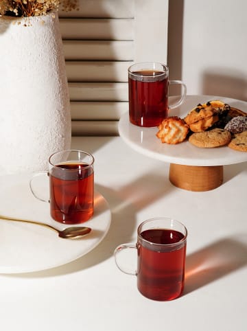 Violeta Home Szklanki (3 szt.) - wys. 8,5 x Ø 6 cm