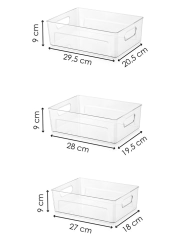 Violeta Home 3-delige set: voorraadcontainers