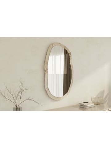 HanahHome Spiegel "Lossa" in Beige - (B)52 x (H)85 cm