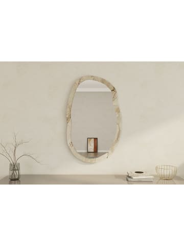 HanahHome Spiegel "Lossa" in Beige - (B)52 x (H)85 cm