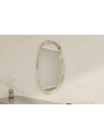 HanahHome Spiegel "Lossa" in Beige - (B)52 x (H)85 cm