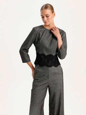 BGN Bluse in Anthrazit