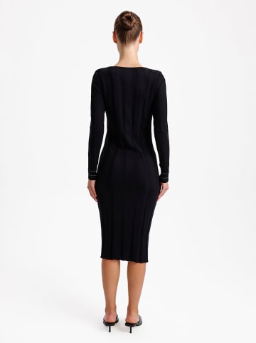 BGN Strickkleid in Schwarz