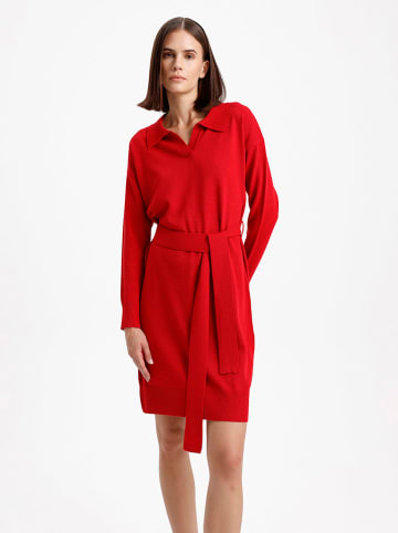 BGN Strickkleid in Rot
