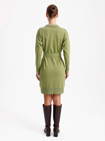 BGN Strickkleid in Grün