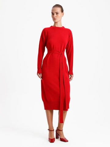 BGN Strickkleid in Rot