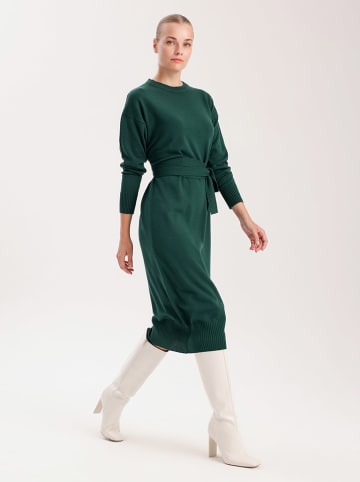 BGN Strickkleid in Grün