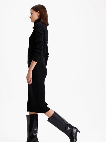 BGN Strickkleid in Schwarz