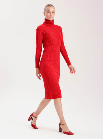 BGN Strickkleid in Rot