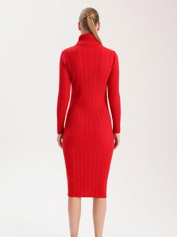 BGN Strickkleid in Rot