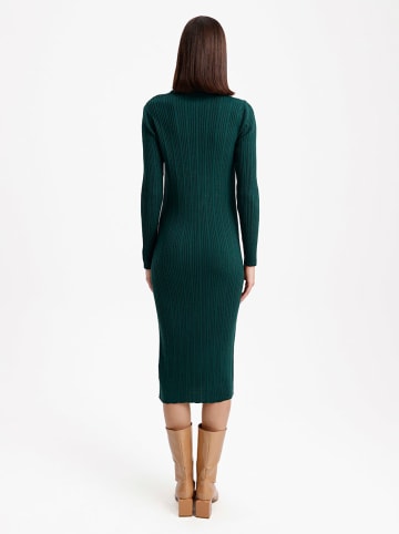 BGN Strickkleid in Grün