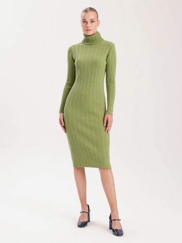 BGN Strickkleid in Grün