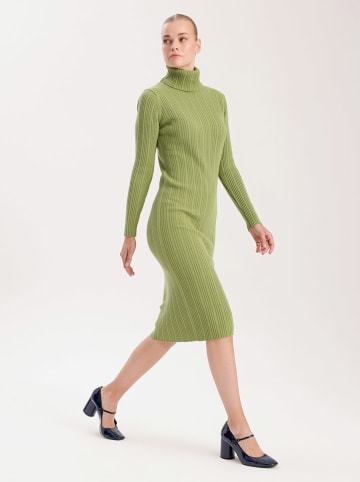 BGN Strickkleid in Grün