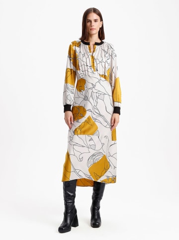 BGN Kleid in Creme/ Gelb