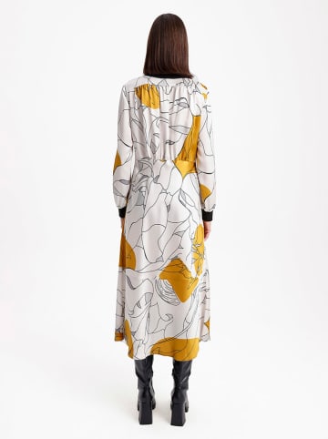 BGN Kleid in Creme/ Gelb