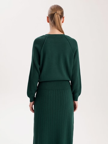 BGN Sweter w kolorze zielonym