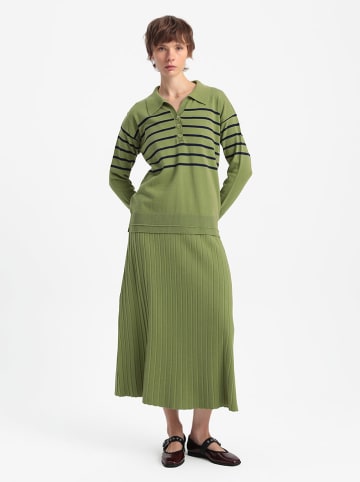 BGN Trui groen/zwart