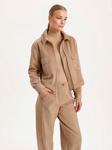 BGN Hemdjacke in Hellbraun