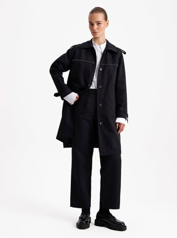 BGN Trenchcoat in Schwarz