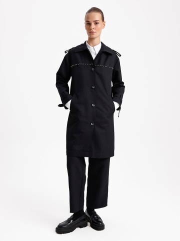 BGN Trenchcoat in Schwarz