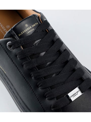 ALEXANDER SMITH Leren sneakers zwart
