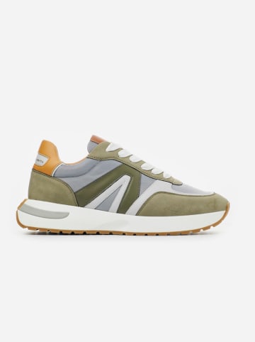 ALEXANDER SMITH Sneakersy w kolorze khaki
