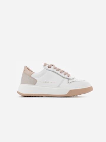 ALEXANDER SMITH Leren sneakers wit