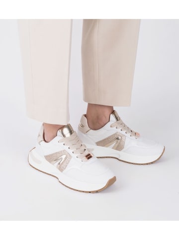 ALEXANDER SMITH Sneakers in Weiß/ Gold