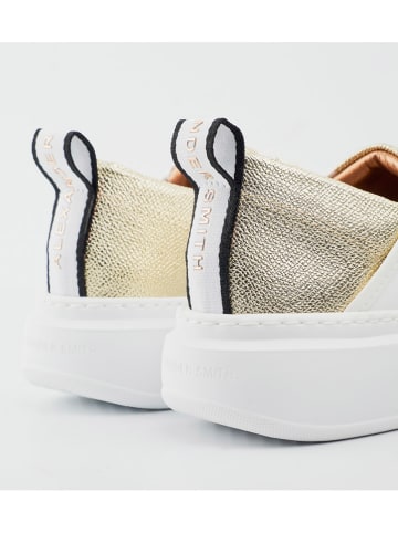 ALEXANDER SMITH Leder-Sneakers in Weiß
