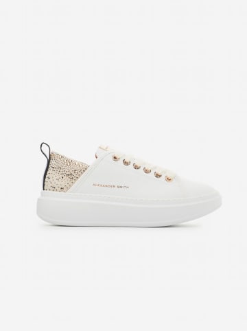 ALEXANDER SMITH Leren sneakers wit