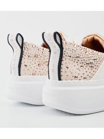 ALEXANDER SMITH Leren sneakers wit