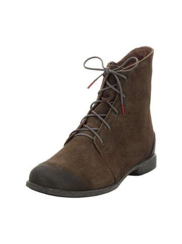Think! Leder-Boots in Braun