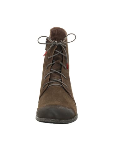 Think! Leder-Boots in Braun