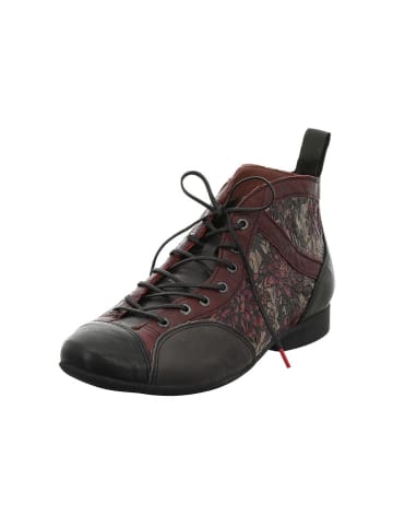 Think! Leder-Ankle-Boots in Bunt