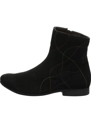 Think! Leren boots zwart