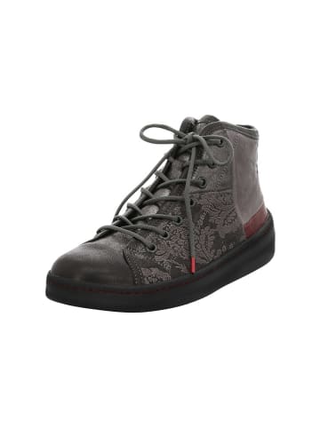 Think! Leder-Sneakers in Grau