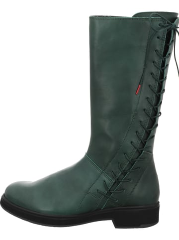Think! Leder-Stiefel in Grün