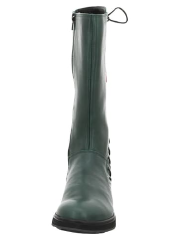 Think! Leder-Stiefel in Grün
