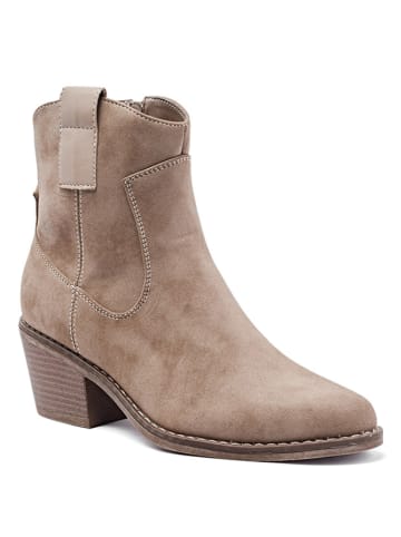 Sixth Sens Stiefeletten in Beige